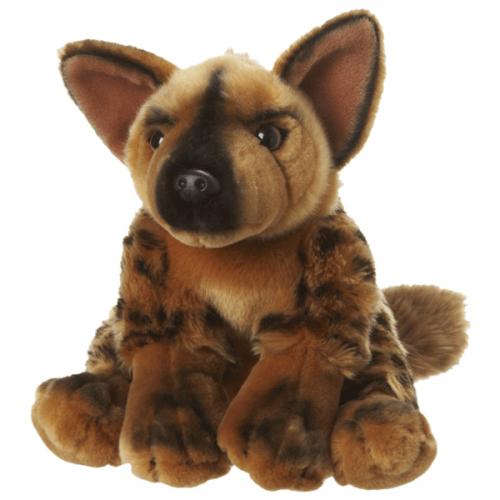 Bandana winkel Pluche hyena knuffeltje 18 cm Dieren knuffels