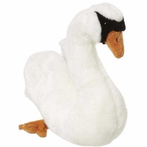 Dieren knuffels Zwanen knuffeldier pluche van 19 cm
