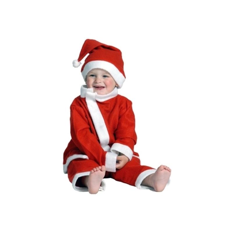 Kerst kostuums Bellatio 3 delig kerstman peuter kostuum