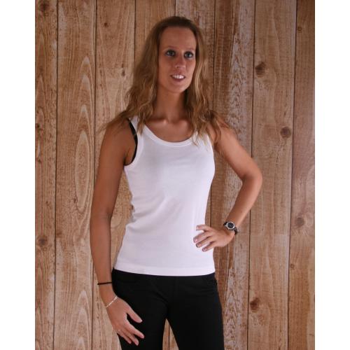 Sols Dames tanktop Cactus wit T shirts en poloshirts