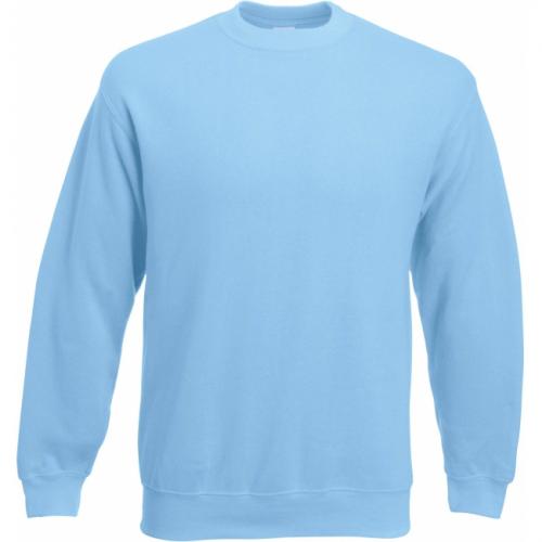 Truien en sweaters Fruit of the Loom sweater lichtblauw