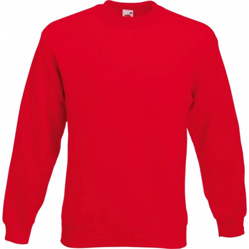 Fruit of the Loom sweater rood Fruit Of The Loom Truien en sweaters