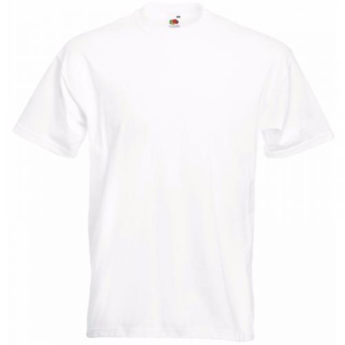 T shirts en poloshirts Fruit Of The Loom Fruit of the Loom t shirt wit
