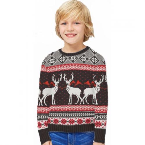 Kerst kostuums Bellatio Kinder kersttrui Happy Reindeers
