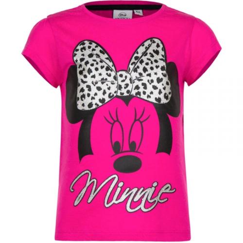 T shirts en poloshirts Disney Minnie Mouse t shirt fuchsia voor meisjes