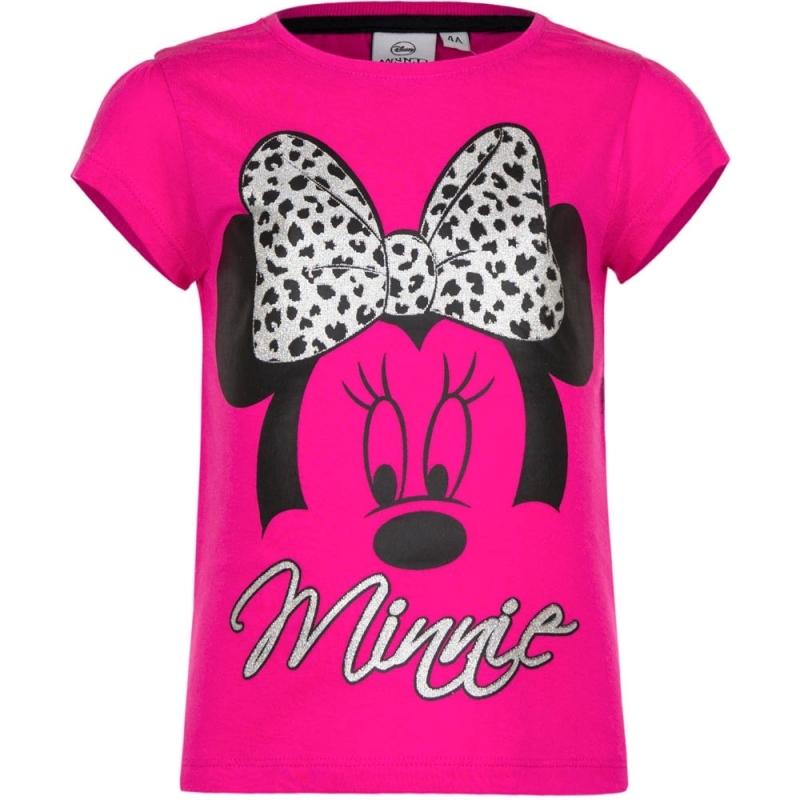 T shirts en poloshirts Disney Minnie Mouse t shirt fuchsia voor meisjes
