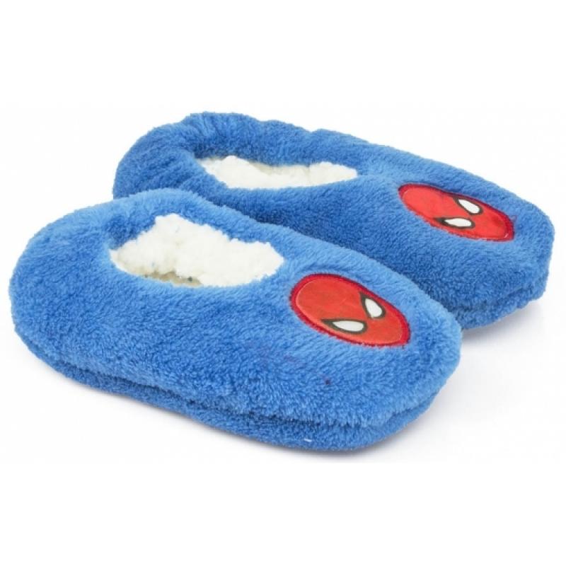 Sloffen en Pantoffels Marvel Pluche Spiderman pantoffels blauw