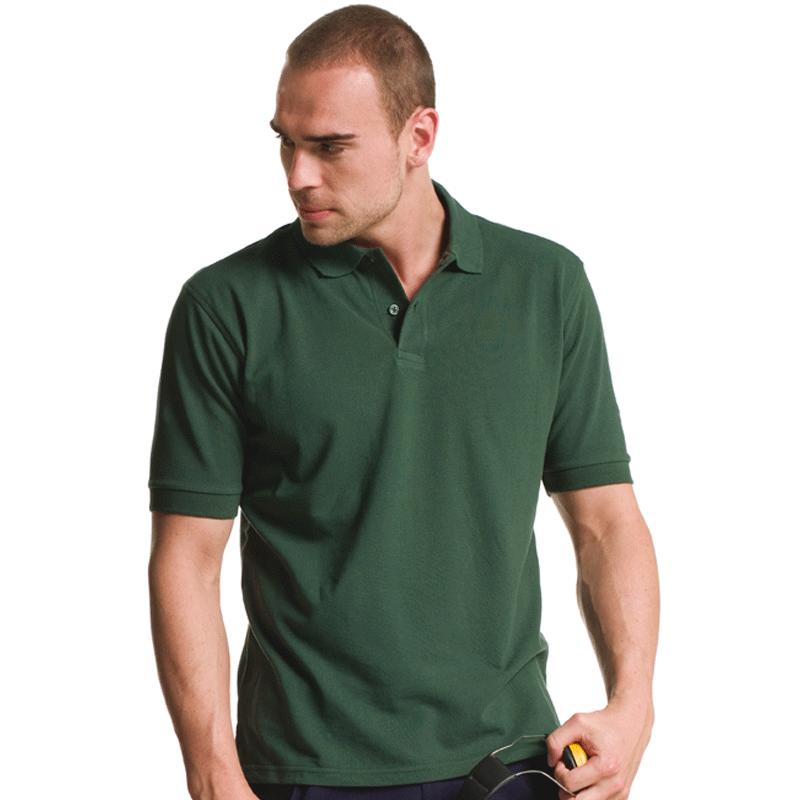 T shirts en poloshirts Poloshirt heren donkergroen