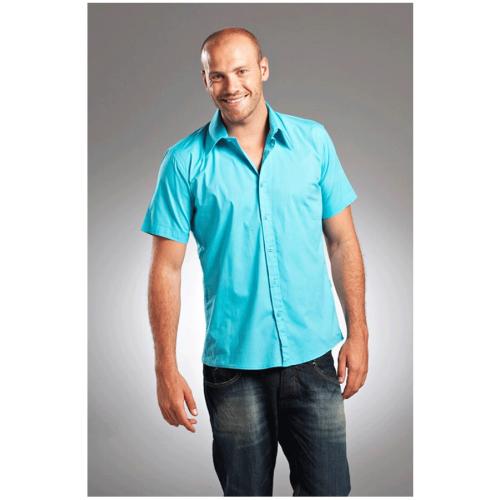 Overhemden Lemon Soda Turquoise Lemon Soda overhemd voor heren
