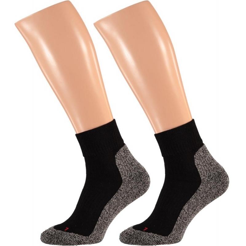 Zwarte hardloop sokken maat 35 38 Bellatio Sokken en Panty's