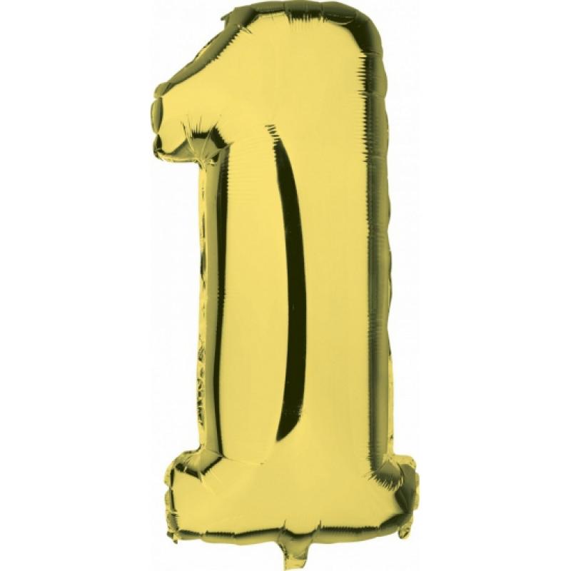 Leeftijd feestartikelen Geen 1 jaar geworden cijfer ballon