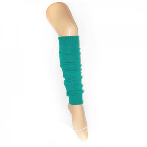 Geen Carnaval Groene beenwarmers Verkleedaccessoires