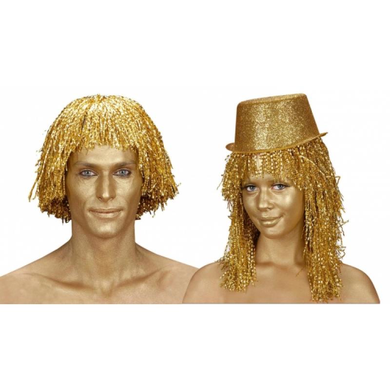 Verkleedaccessoires Carnavalskostuum winkel Carnaval Make up tube goud 28 gram