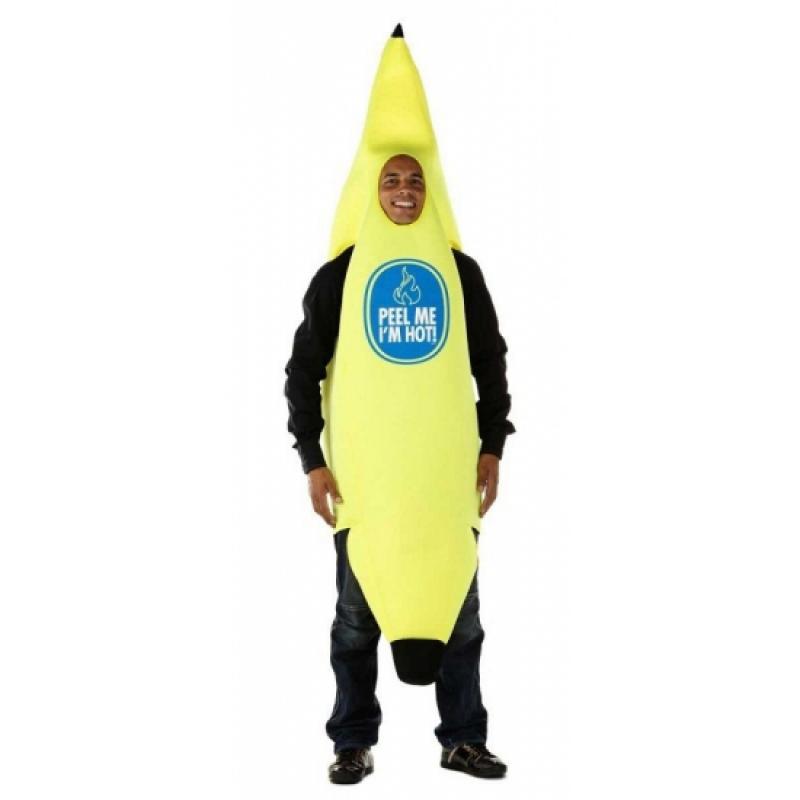 Funny kostuums Geen Chiquita bananen kostuum