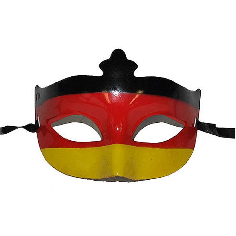 Carnavalskostuum winkel Gala oogmasker Duitsland Landen versiering en vlaggen