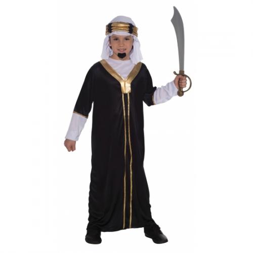 Carnavalskostuum winkel Sultan kostuums zwart voor kinderen Fantasy en Sprookjes kostuums