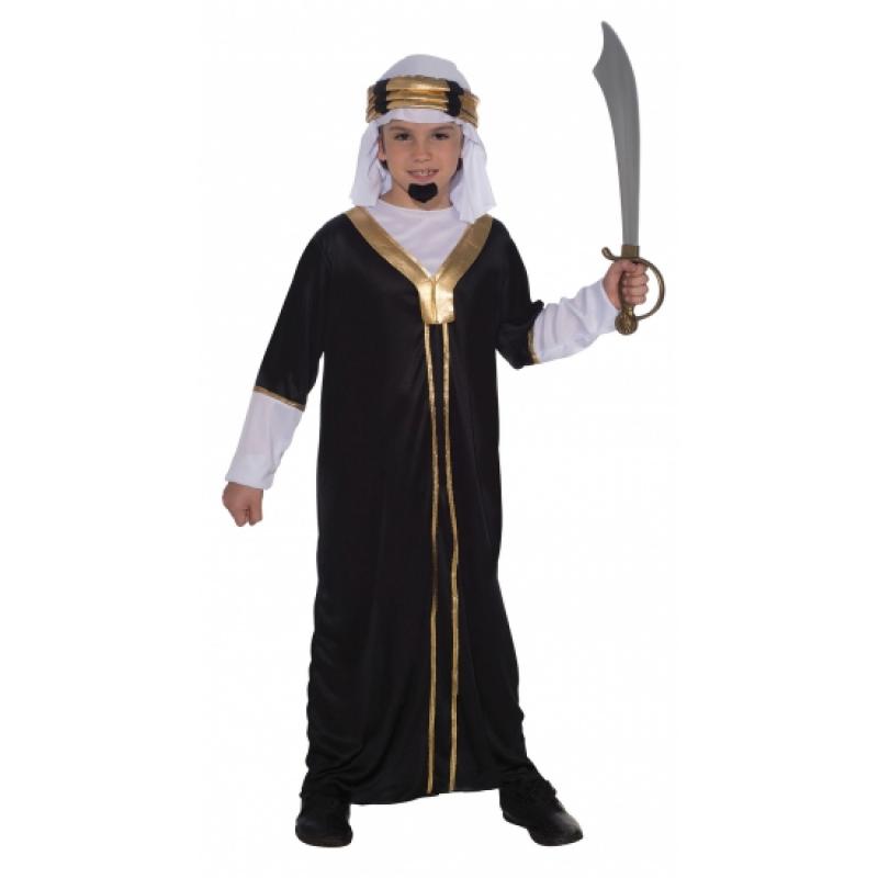 Carnavalskostuum winkel Sultan kostuums zwart voor kinderen Fantasy en Sprookjes kostuums