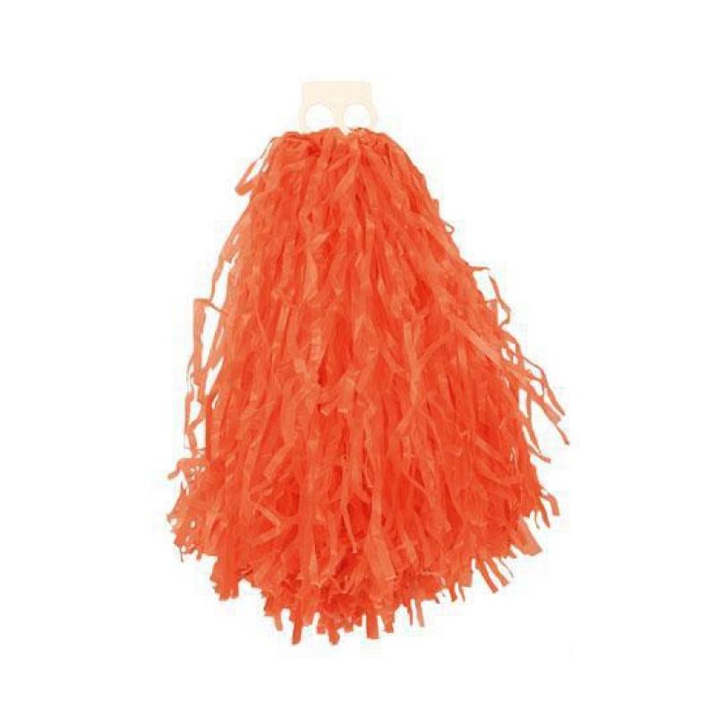 Voordelige cheerball oranje 28 cm Carnavalskostuum winkel Feestartikelen diversen