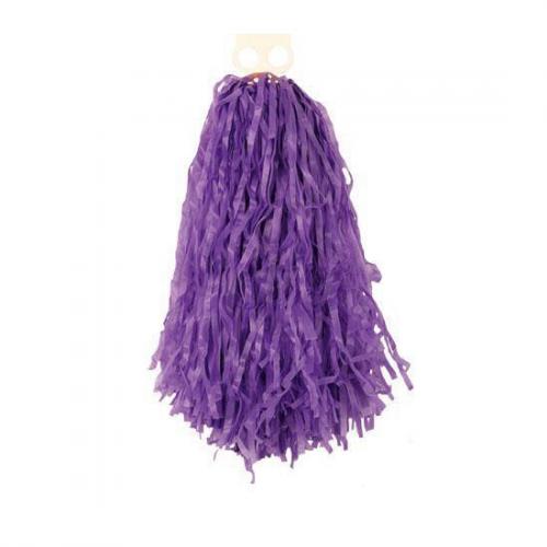Feestartikelen diversen Voordelige cheerball paars 28 cm