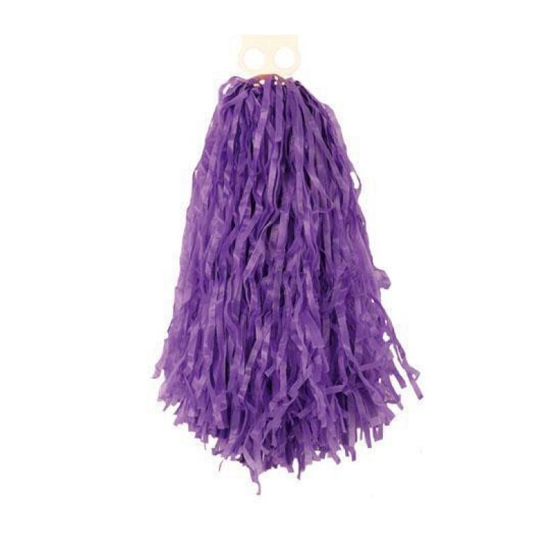 Feestartikelen diversen Voordelige cheerball paars 28 cm