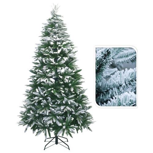 Geen Besneeuwde kerstboom 210 cm Kerst feestartikelen