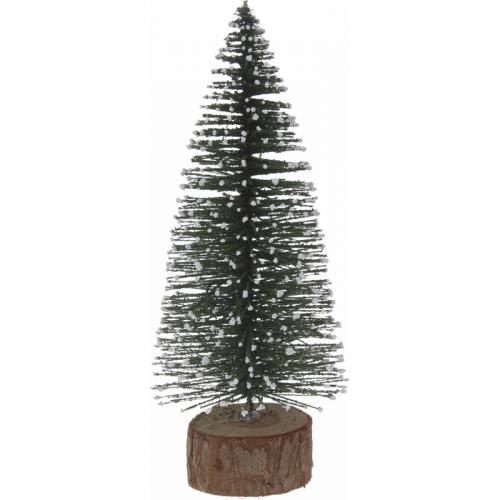 Miniatuur kerstboompje groen 25 cm Geen gaafste producten
