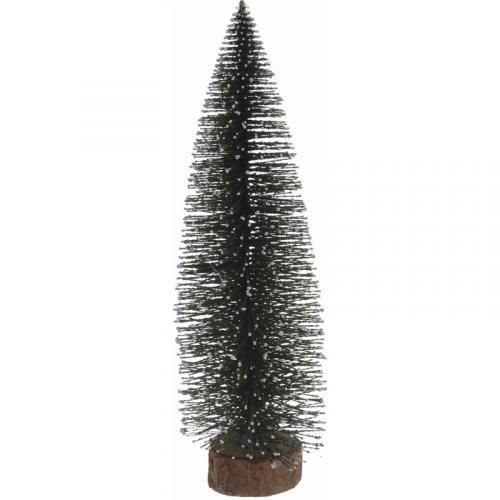Kerst feestartikelen Miniatuur kerstboompje groen 35 cm