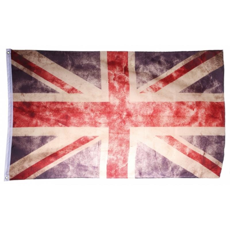 Landen versiering en vlaggen Geen Vintage vlag Verenigd Koninkrijk 150 x 90 cm